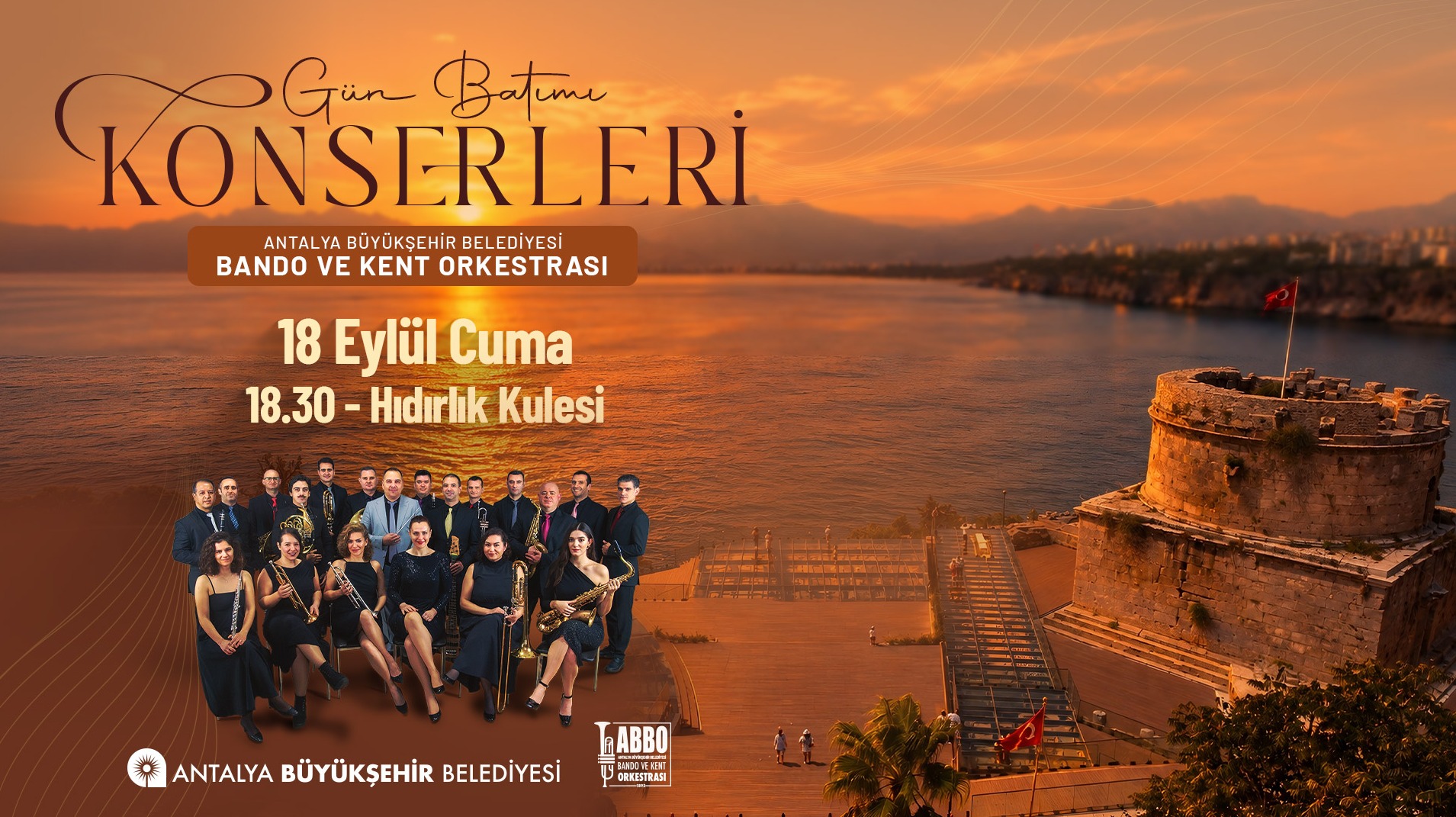 ABBO’dan Gün Batımı Konseri