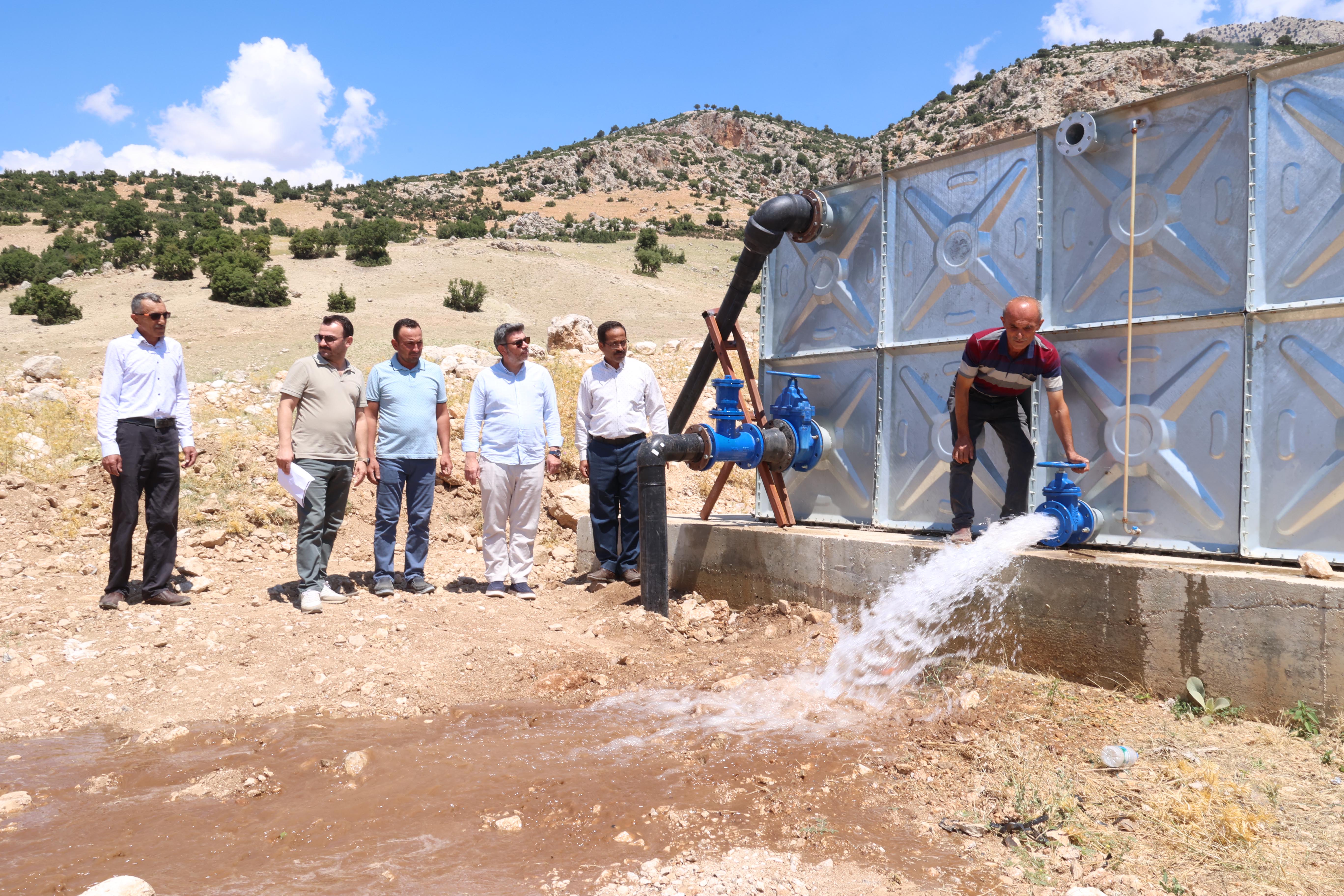 Büyükşehir’den Elmalı Yalnızdam Mahallesi’ne sulama tesisi